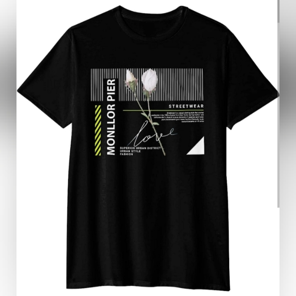 MONLLOR PIER Men's Graphic T-Shirts